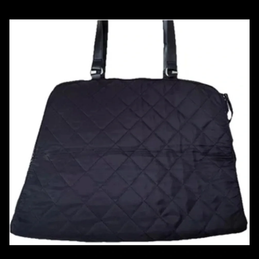 Travel Black Soft Sided Pet Dog/Animal Carrier Bag Scottish Terrier On One Side
